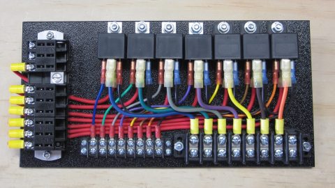Custom Relay Panels – CE Auto Electric Supply heavy duty 7 pin trailer wiring diagrams 