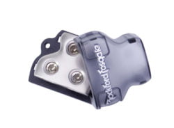 Rockford Fosgate RFD4 Distribution Block with the Cover Off
