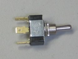 SPDT Heavy Duty Toggle Switch, ON/OFF/ON Momentary