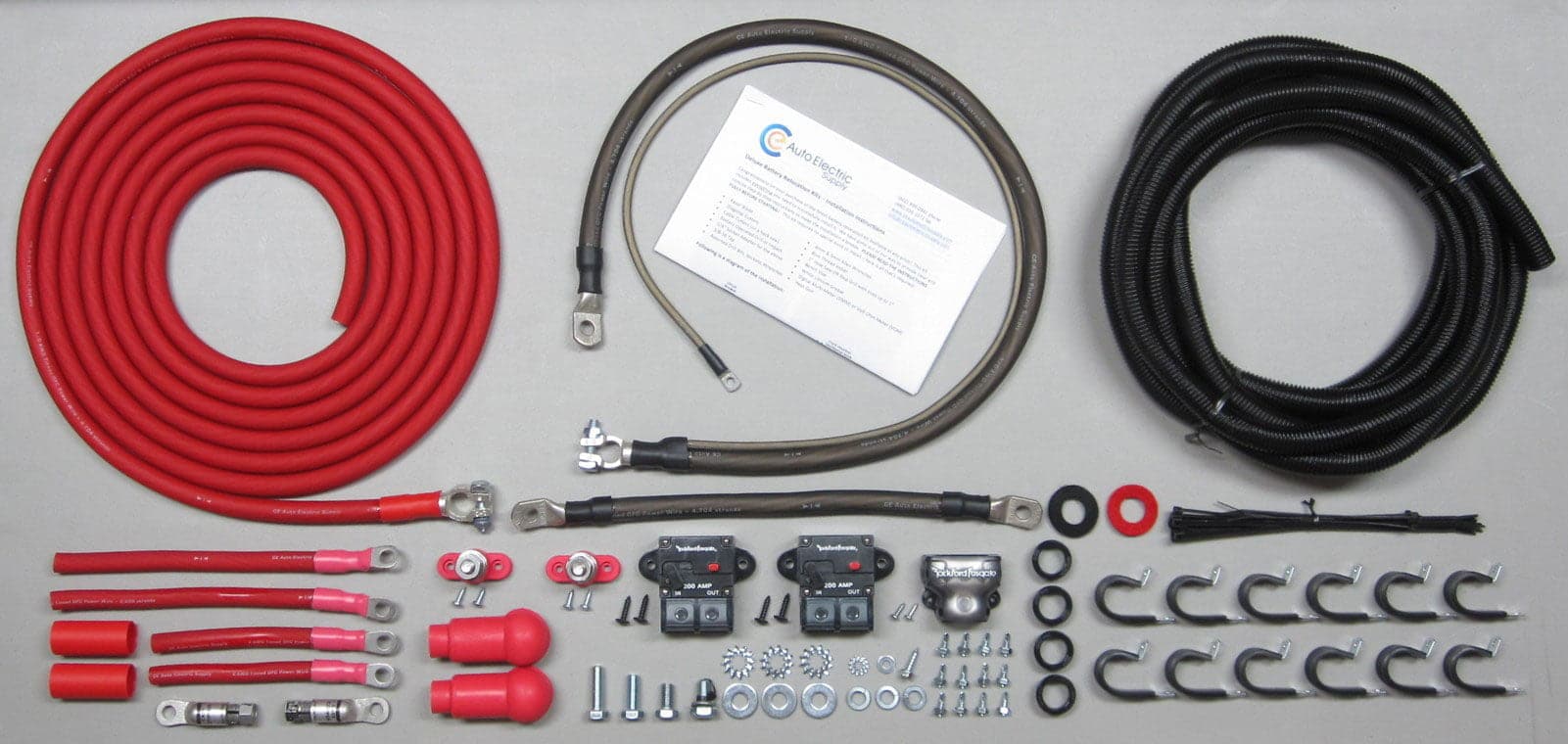 Top Post 16 FT - 2 AWG Cable / 4 FT + Battery Relocation Kit