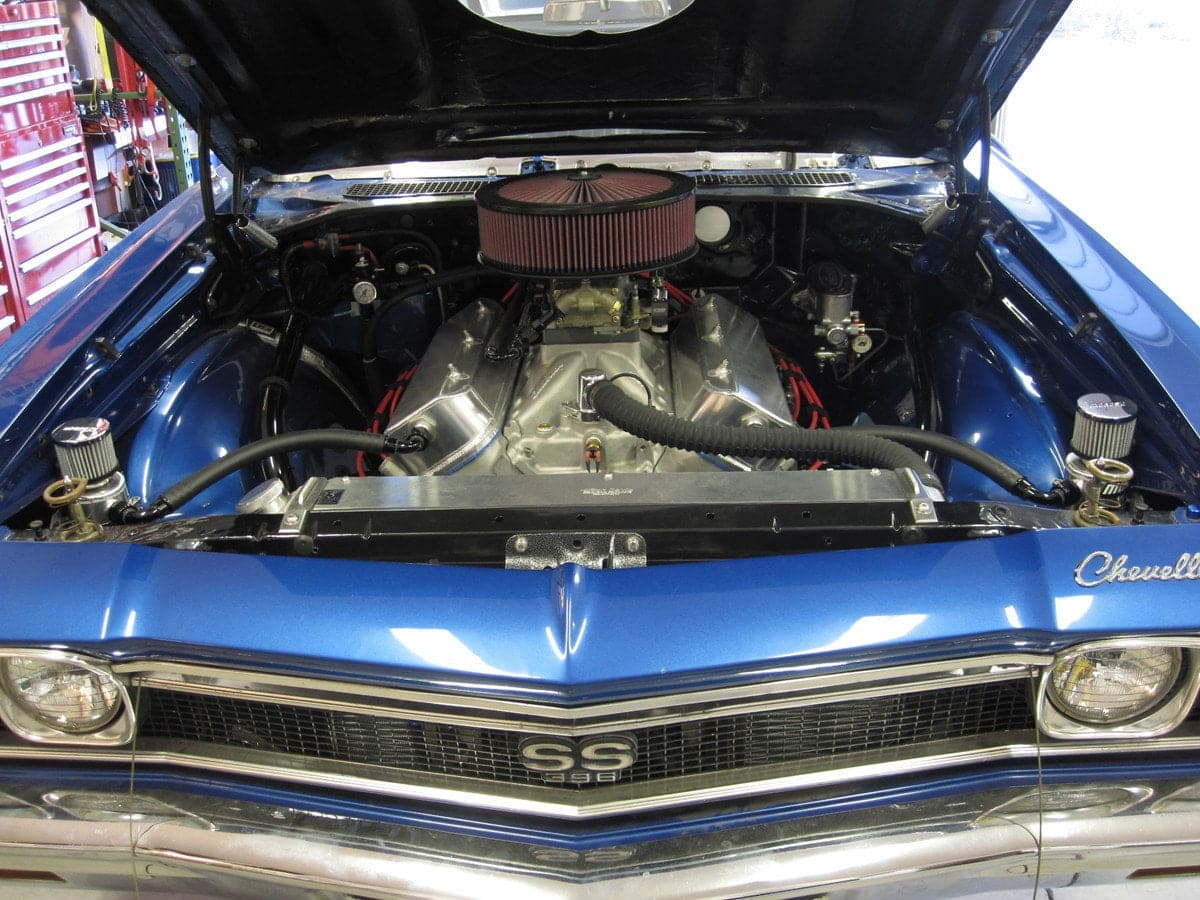 Rob's 1968 Chevrolet Chevelle Super-Clean Engine Bay