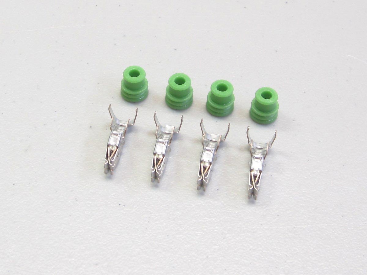 thumbnail image 2 of Set Of 6 Crimp Terminals (Pins) - For Audi VW Skoda Seat - Repair Wire 000979306E - Macroconn 2 of 4