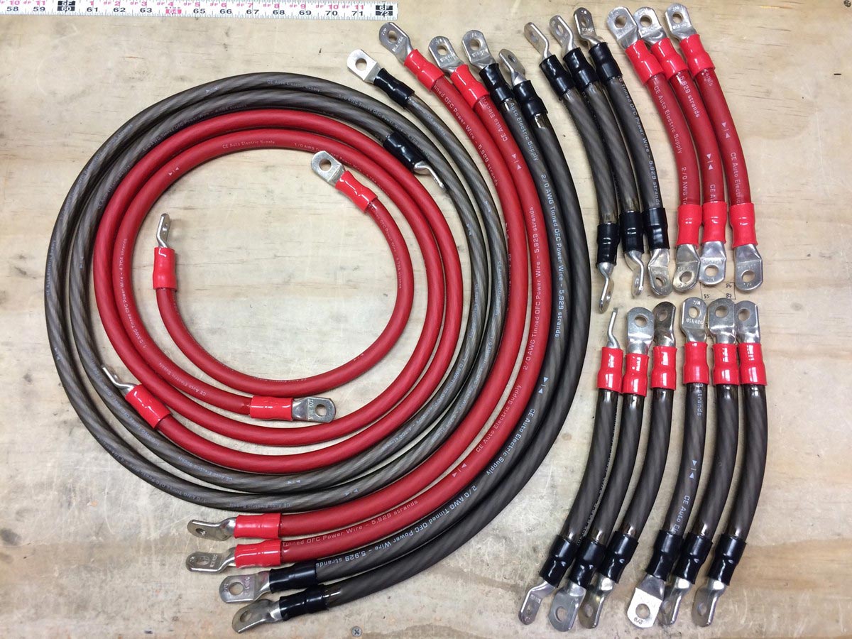 2/0 AWG Battery Backup System Cables