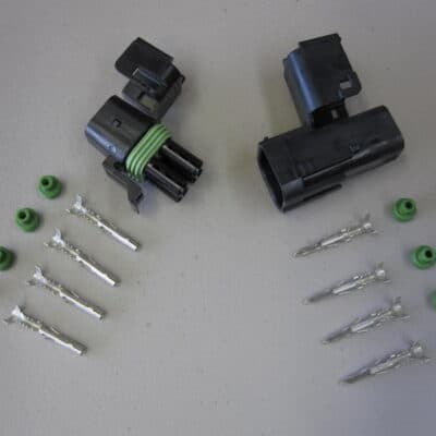 4-Position Weatherpack Connector Kit-Square