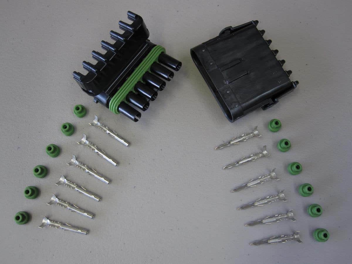 6-Position Weatherpack Connector Kit