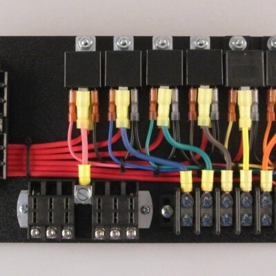 6-Relay Panel with Switched Panel
