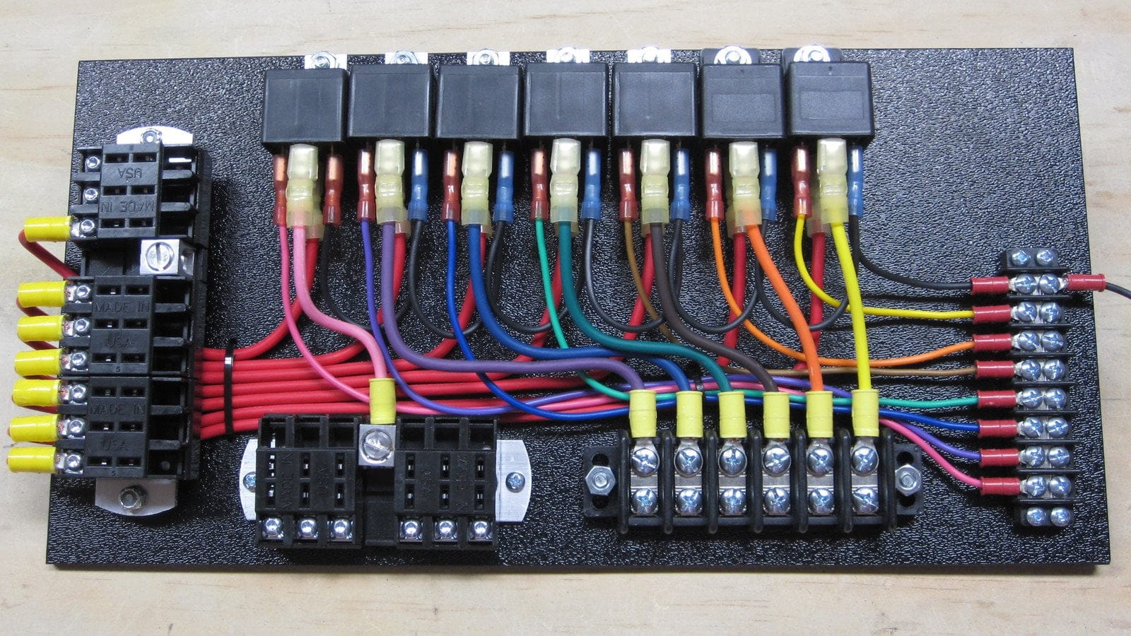 7-Relay Panel with Switched Panel