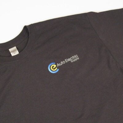 CE Auto Electric Supply Black T-Shirt Front