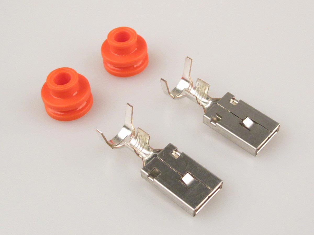 Ducon 9.5 Female Terminals and 8 AWG Seals