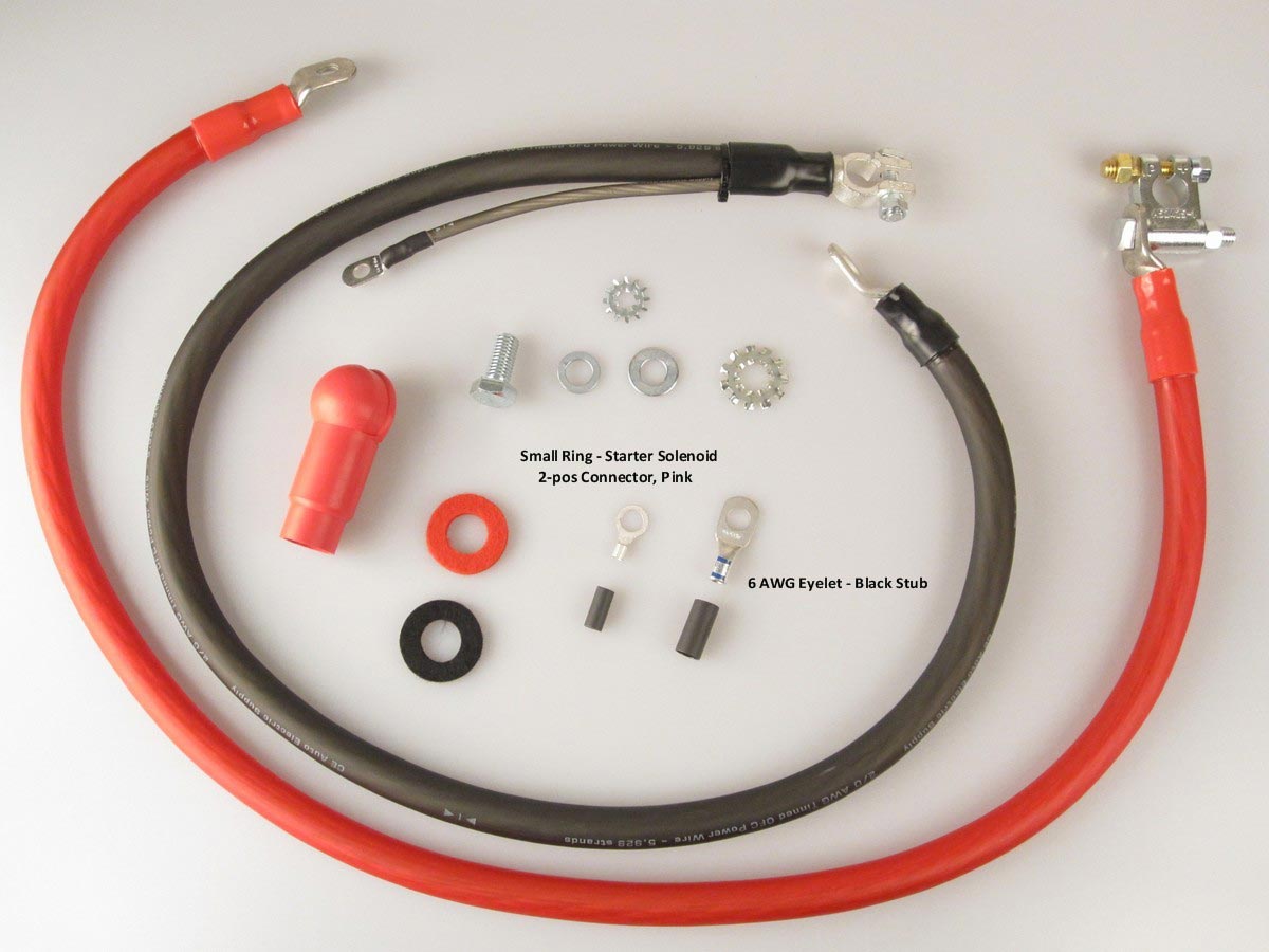 Gen1 Dodge Diesel Truck Battery Cable Kit – Option 1