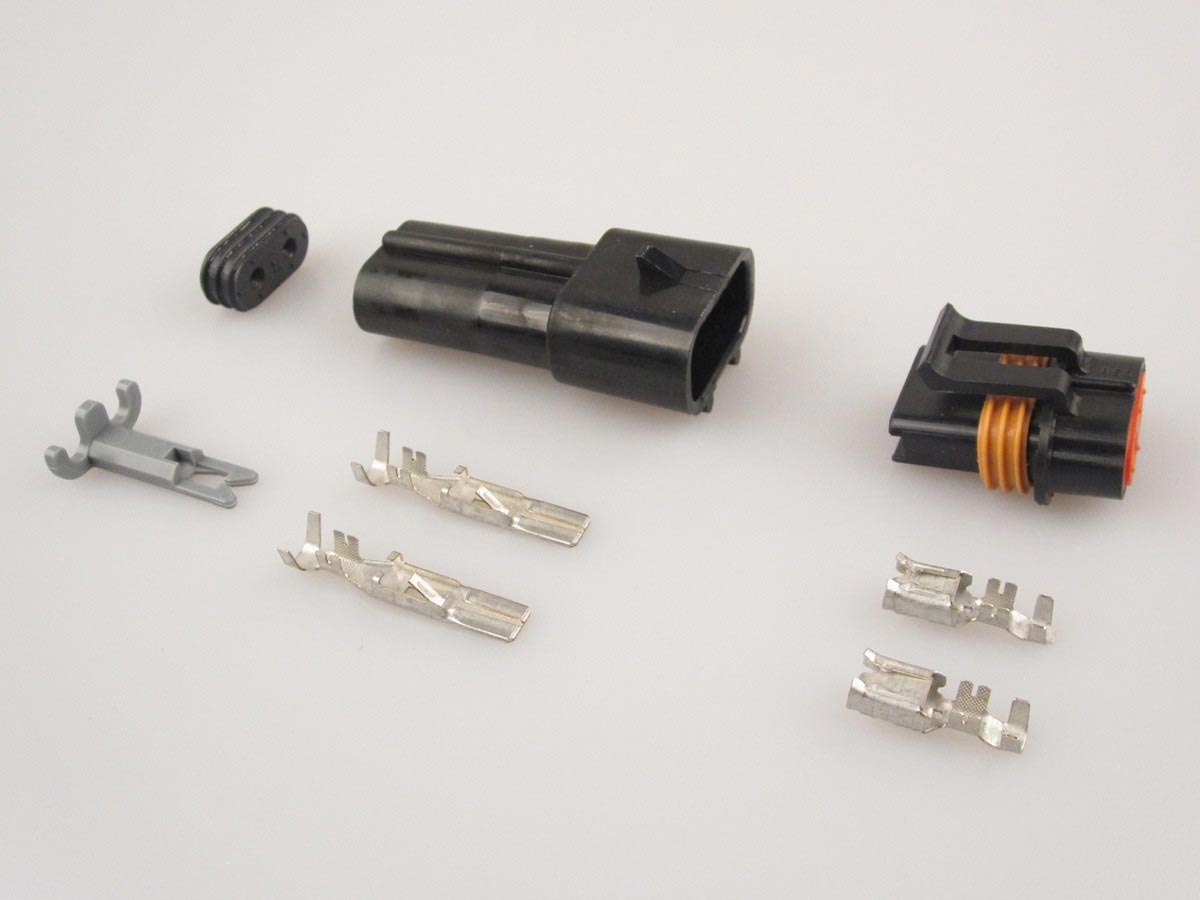 Metri-Pack 630 Series 2-position Connector Kit