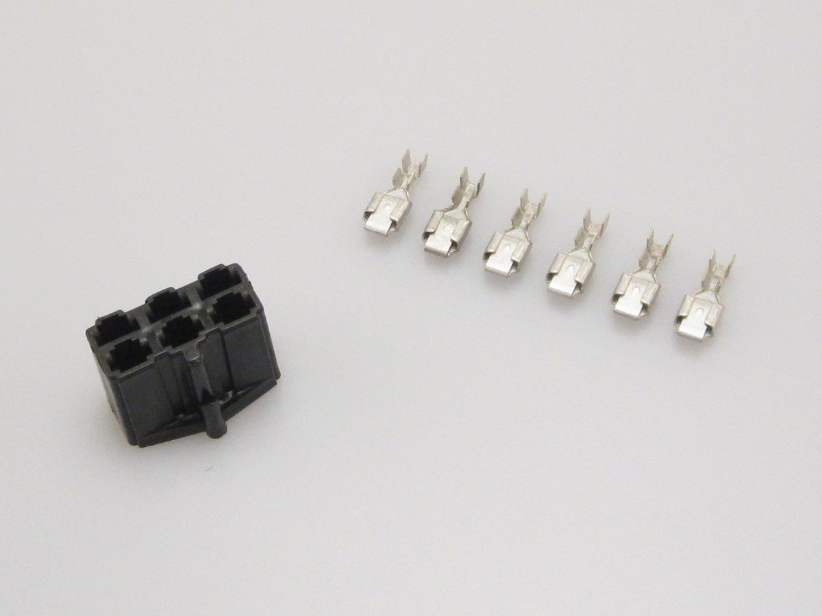 Packard 56 Series 6-Position Female Connector Kit