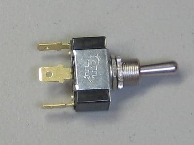 SPDT Heavy Duty Toggle Switch -  ON/OFF/ON Momentary