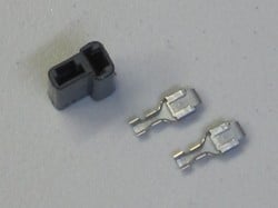 2 Position P56 Series Male Plug with Female Terminals
