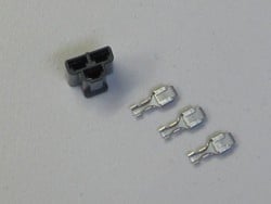 3 Position P56 Series Male Plug with Female Terminals