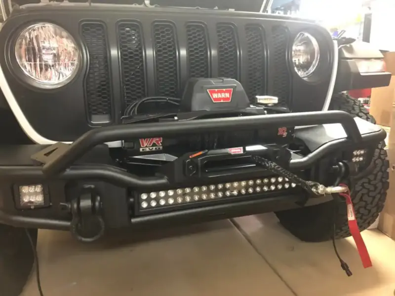 Shop Jeep Front Bumper Installed