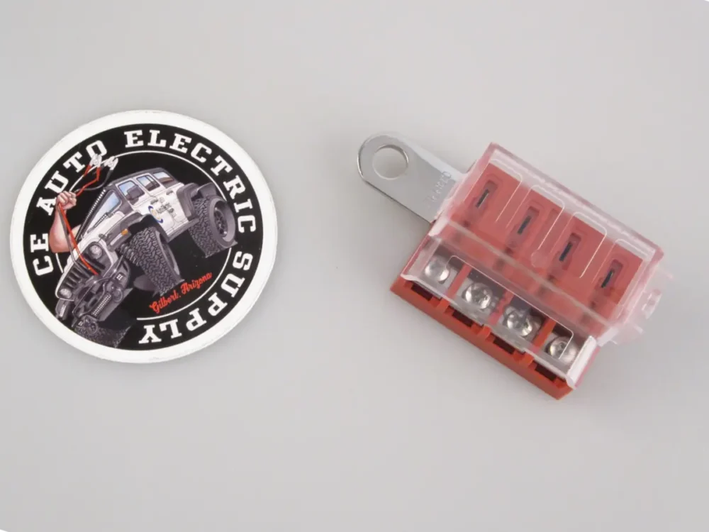 EGIS RT Battery Terminal Mount Fuse Block - 4-Circuit