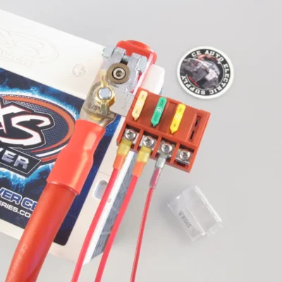 EGIS RT Battery Terminal Mount Fuse Block - 4-Circuit Mounted, without Cover