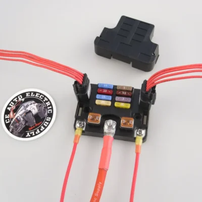 Egis Fuse Block ATO/JCase 8+2 - Connected, Cover Off