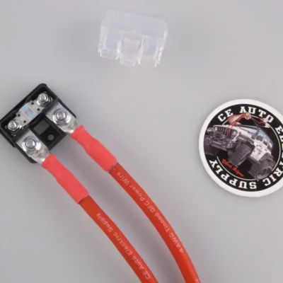 EGIS Compact Medium Amp AMI/MIDI Fuse Block with Cables and Fuse