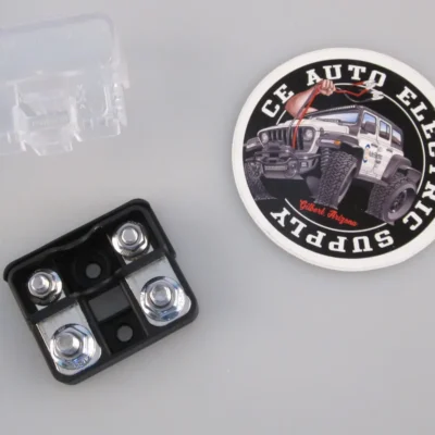 EGIS Compact Medium Amp AMI/MIDI Fuse Block with Cover Removed