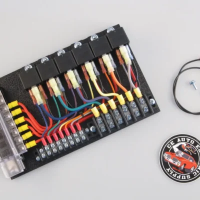 6 Relay Panel with Push-On Terminals