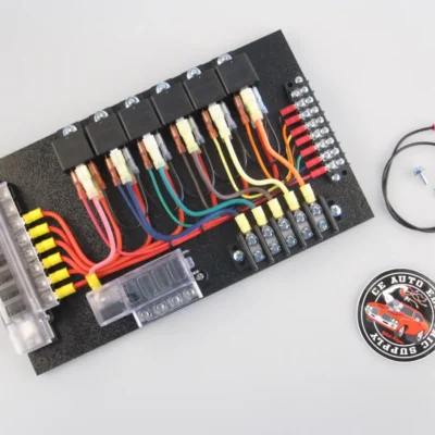 6 Relay Panel with Push-On Terminals and Switched Fuse Panel