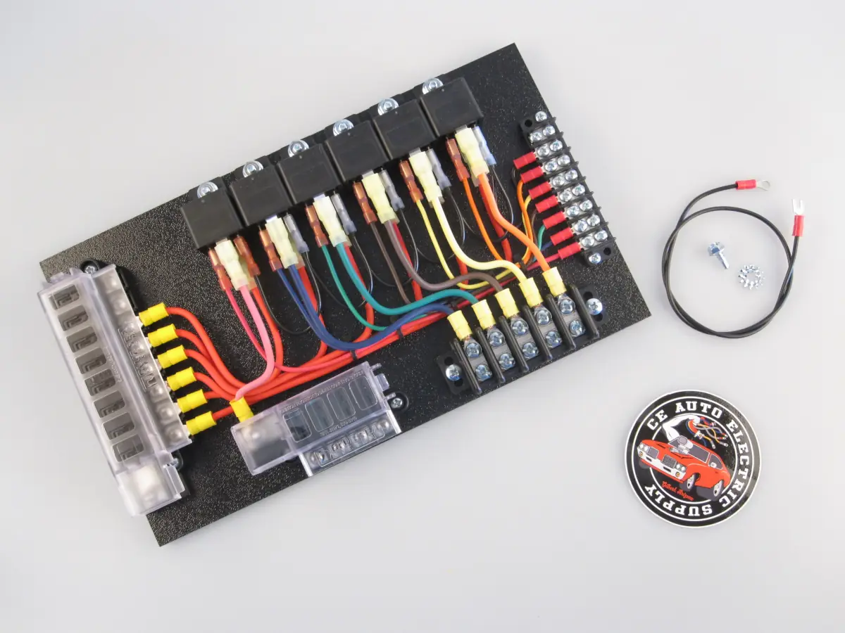 Pre-Assembled Relay Panels with Switched Fuse Panel