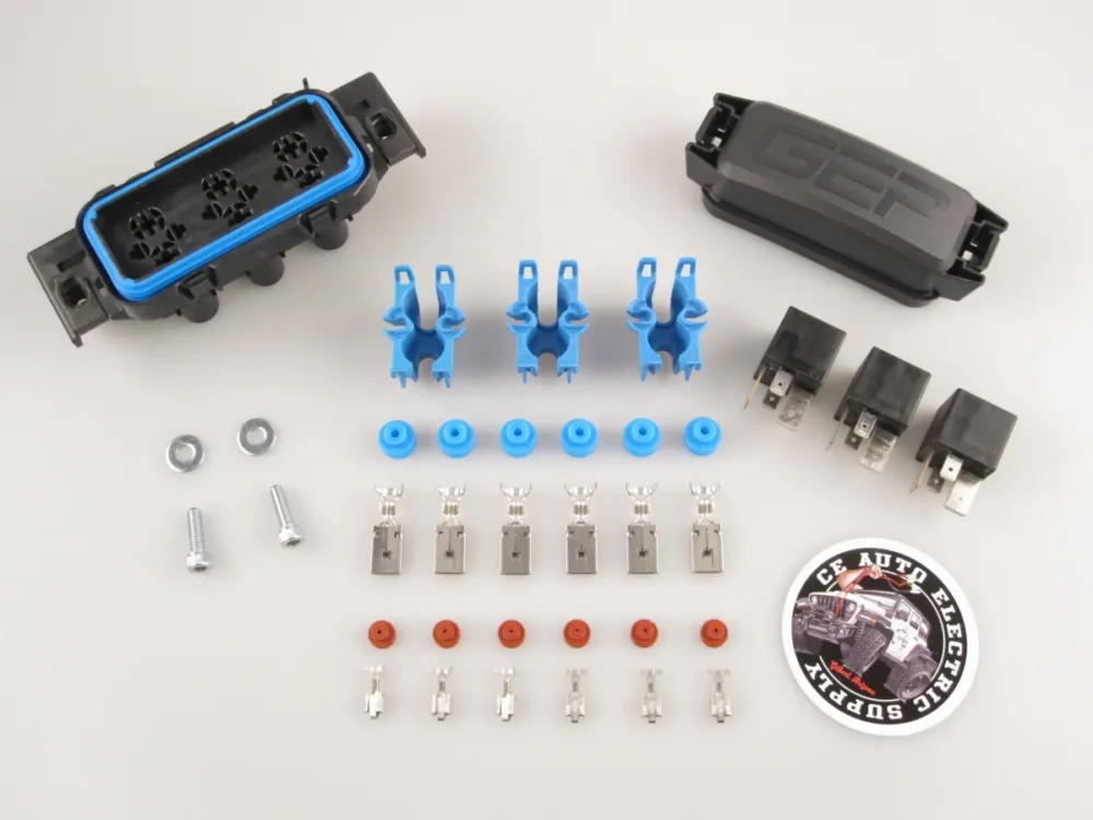 GEP Triple MAXI Relay PDC Kit with Relays
