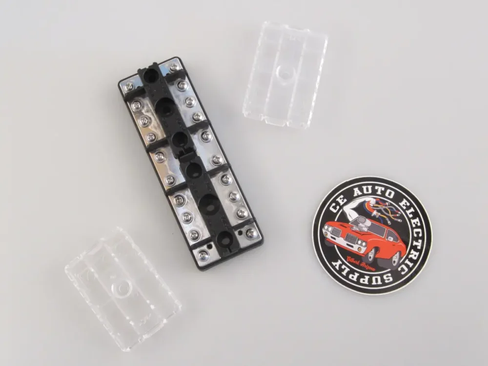 EGIS Dual Busbar 2x10 Circuit 100A - Covers Removed