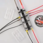 EGIS Dual Busbar 2x10 Circuit 100A - Covers Removed with Wiring