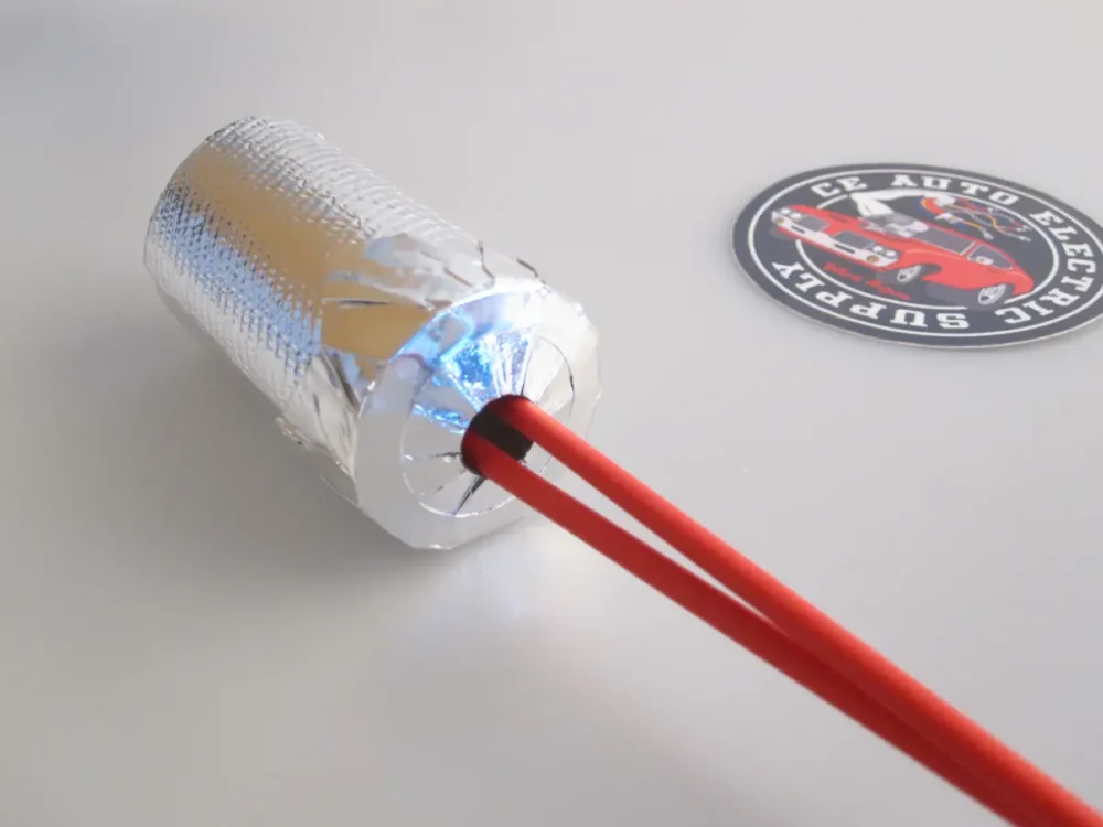 Thermashield Connector Shield, 1 1/4 inch ID - Wire Exiting