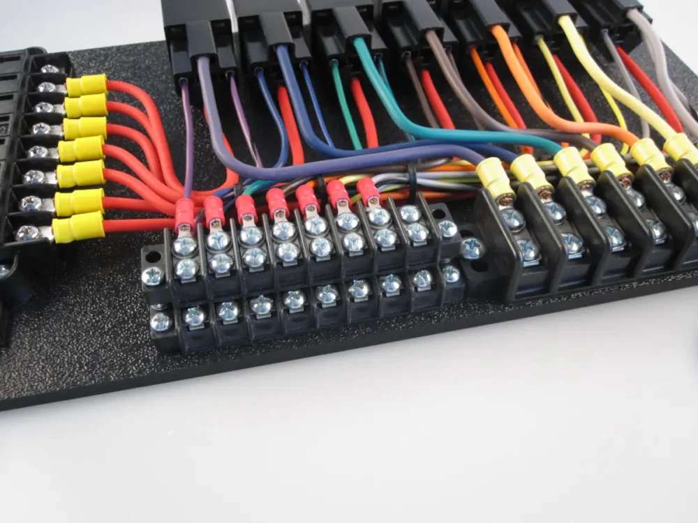 7 Relay Panel with Flexi-Inputs - Input Blocks