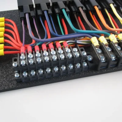 7 Relay Panel with Flexi-Inputs - Input Blocks