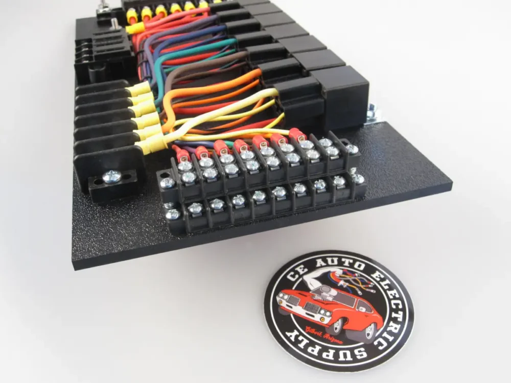 7 Relay Panel with Flexi-Inputs and Switched Panel - Input Blocks