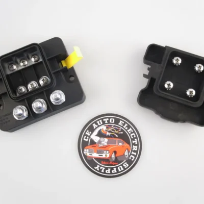 EGIS Waterproof 3-position MIDI Fuse Holder with Cover Removed