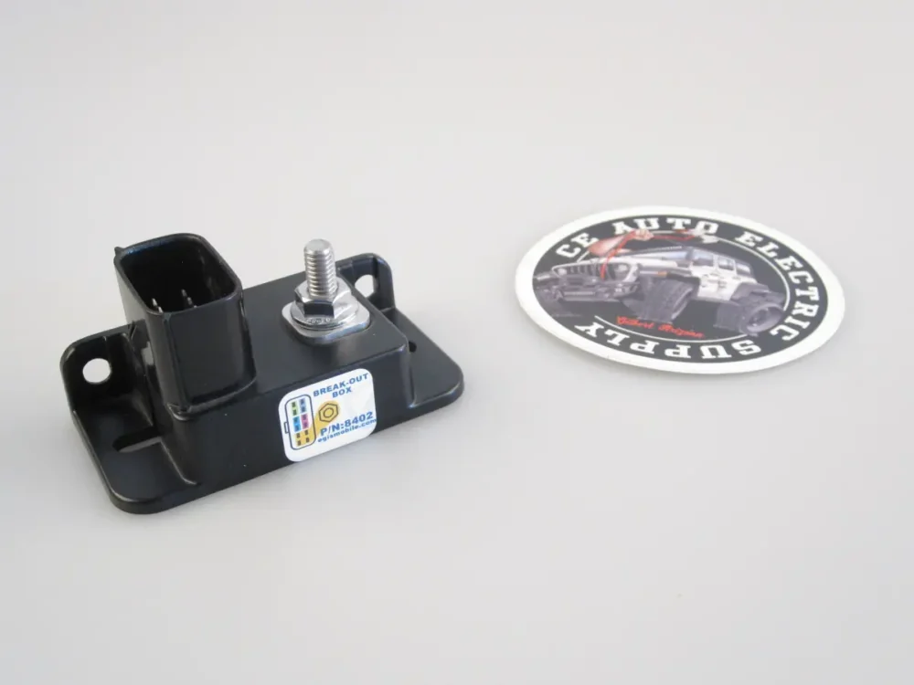 Egis Sealed Break Out Box, 1x4 + 4x2 Circuits + M6 I/O