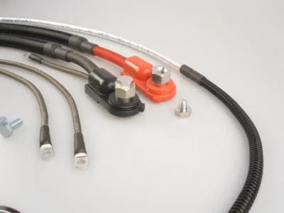1988-1994 Chevrolet GMC 1500 Battery Cable Kit - Battery Terminals Close-up