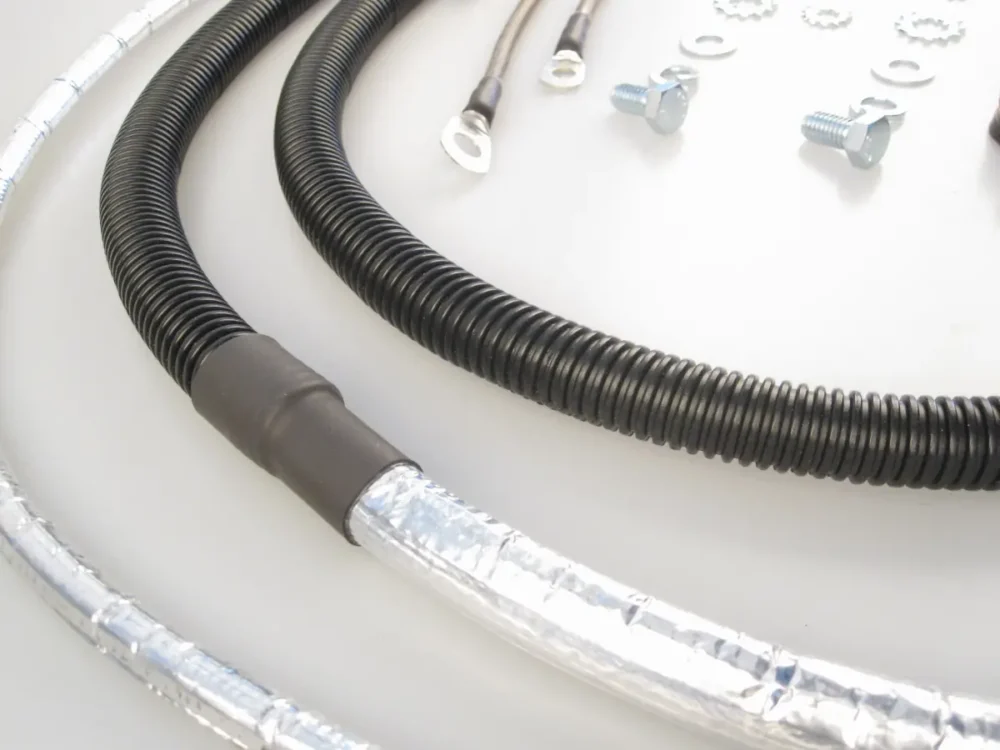 1988-1994 Chevrolet GMC 1500 Battery Cable Kit - Dressing Close-up