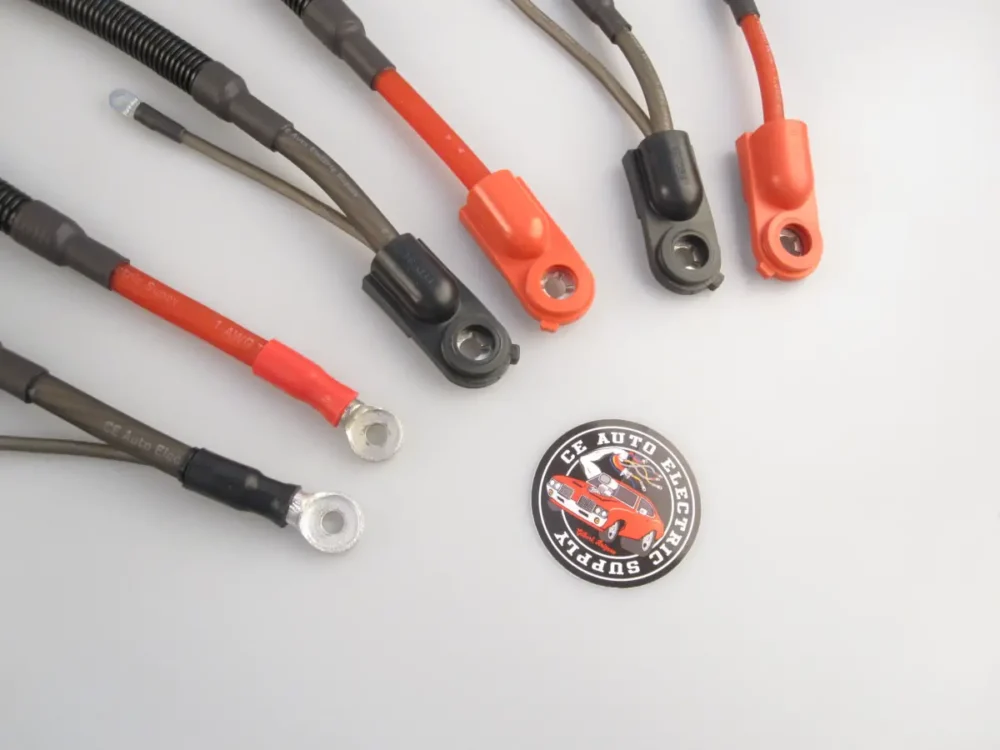 1988-1994 Chevrolet GMC 1500 Battery Cable Kit - Size Comparison