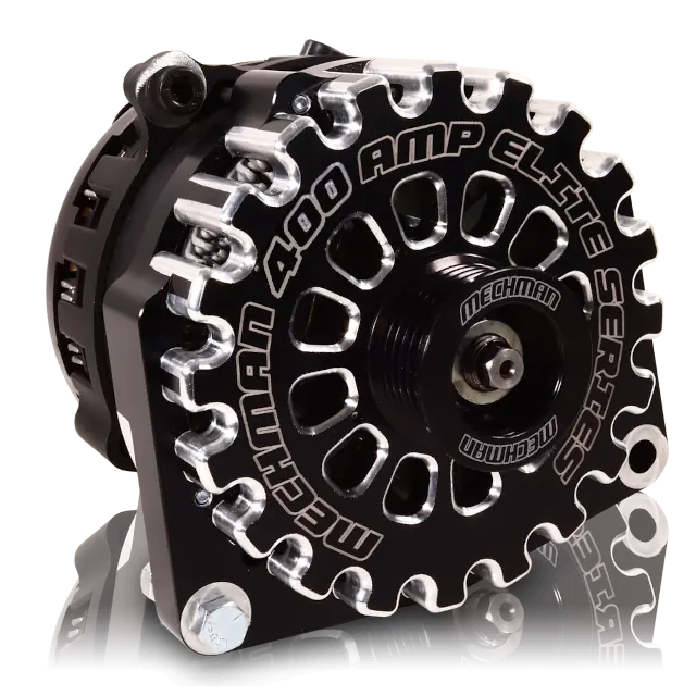 400A Billet Elite Alternator for Left Mount CS-130