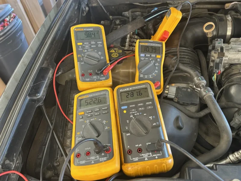 2016 GMC Denali 2500 HD - Currrent and Voltage Drop to Starter with OEM Battery Cables
