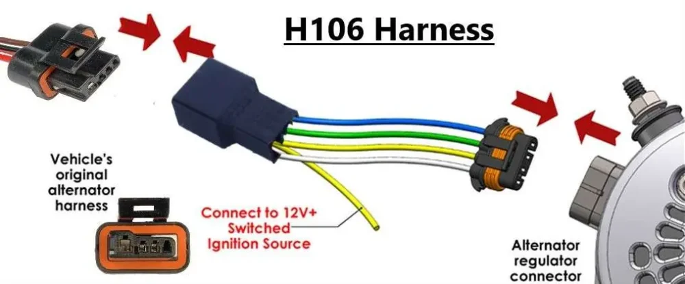 Mechman H106 Adapter Harness