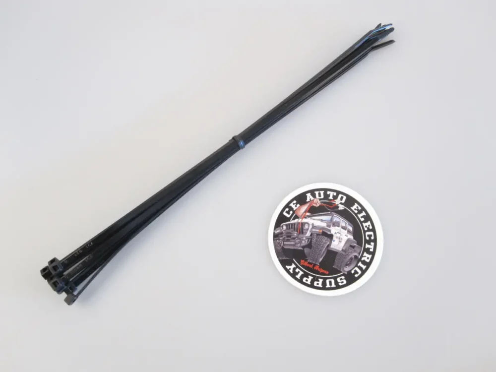 11.5 inch Black Cable Ties
