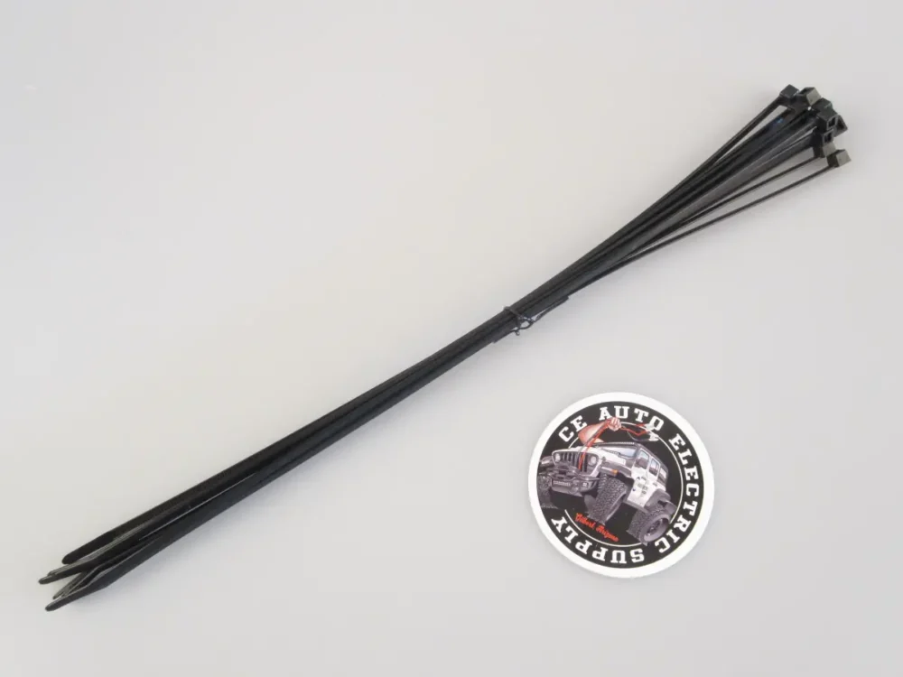 15 inch Black Cable Ties