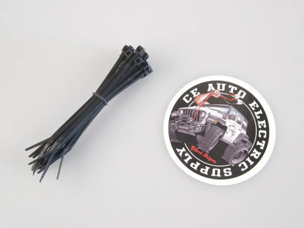 4 inch Black Cable Ties