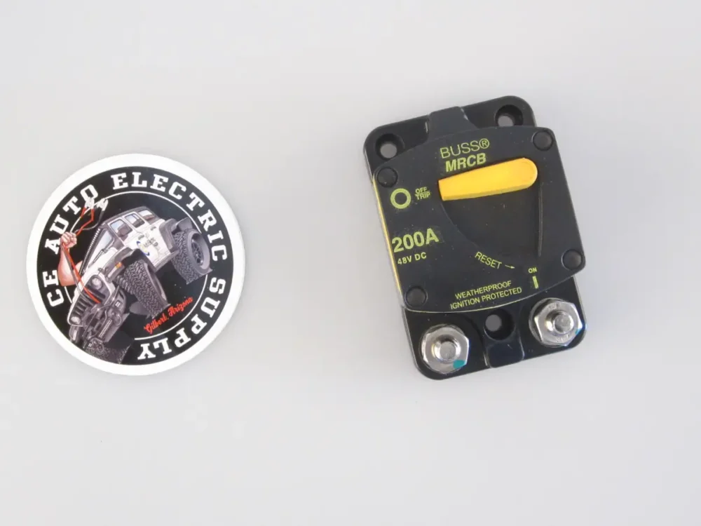 Buss 200 Amp Surface Mount Marine Rated Circuit Breaker Buss 200 Amp Surface Mount Marine Rated Circuit Breaker