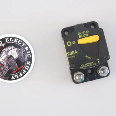 Buss 200 Amp Surface Mount Marine Rated Circuit Breaker