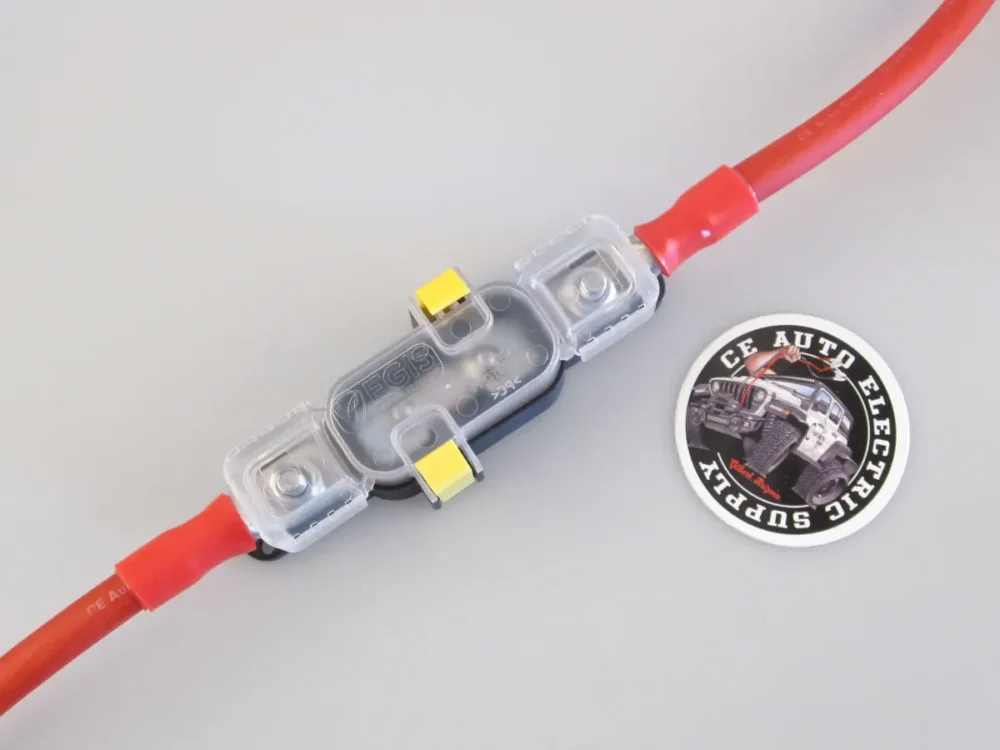 EGIS AMI / MIDI Fuse Block, 30 - 200 A, Sealed with 2 AWG Cable