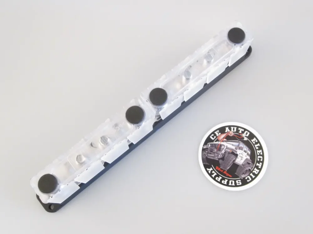 EGIS PowerBar - Eight M10 (3/8") Studs +8 Circuits (#8) - 600 Amp